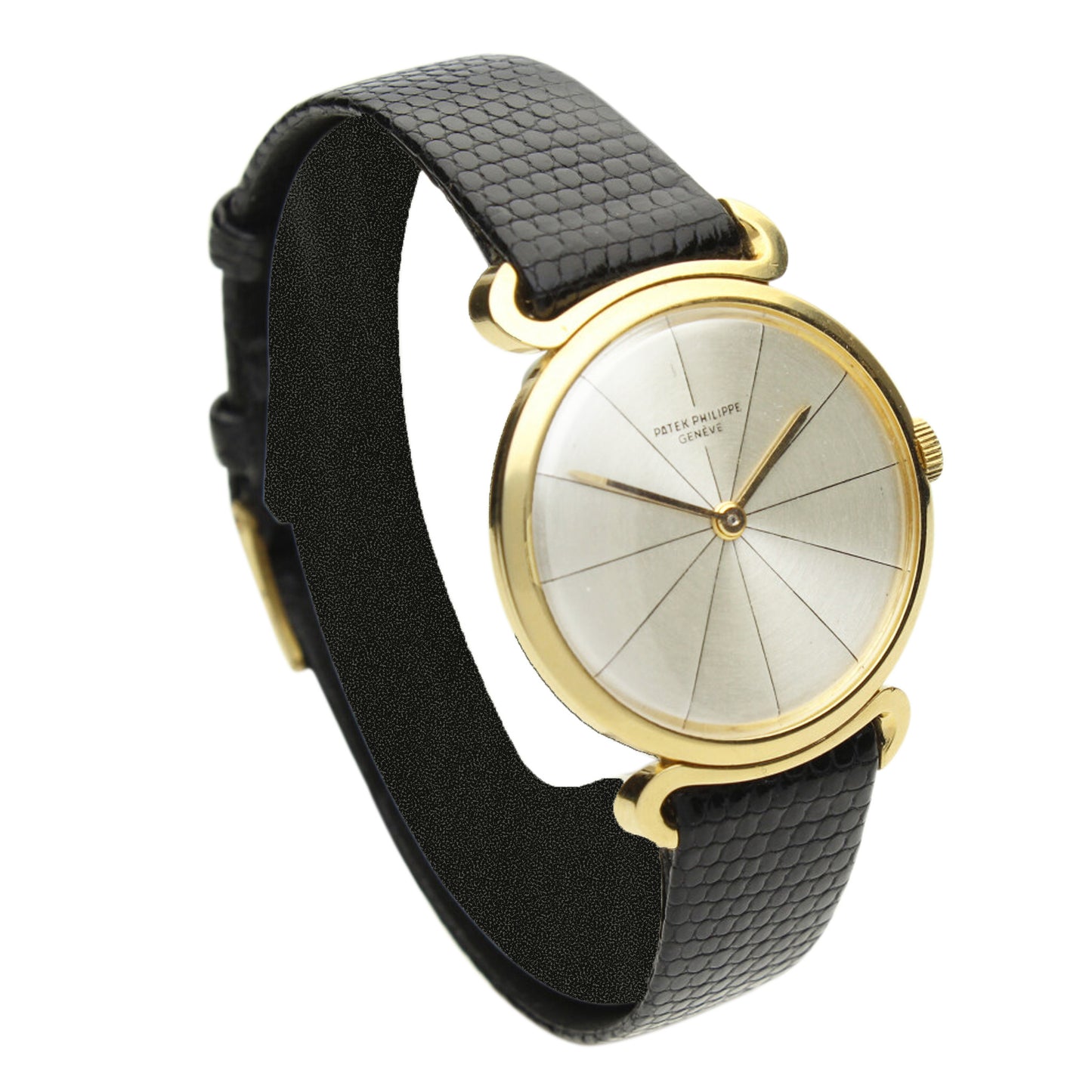 18ct yellow gold Patek Philippe, reference 3442 Calatrava wristwatch. Made 1961