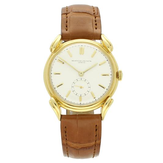 18ct yellow gold Vacheron & Constantin wristwatch. Made 1945