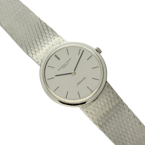 Stainless steel Audemars Piguet, reference 14538 automatic bracelet watch. Made 1960