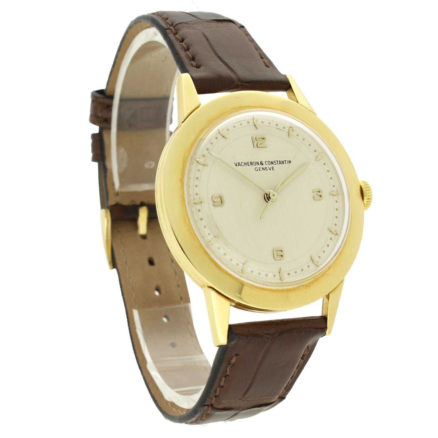 18ct yellow gold Vacheron & Constantin wristwatch. Made 1950's
