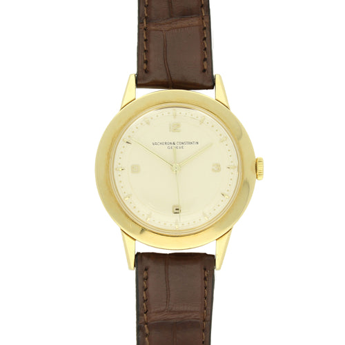 18ct yellow gold Vacheron & Constantin wristwatch. Made 1950's