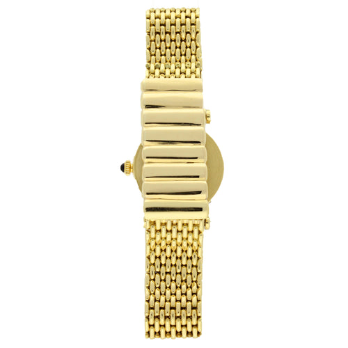 18ct yellow gold bracelet watch. Made 1944