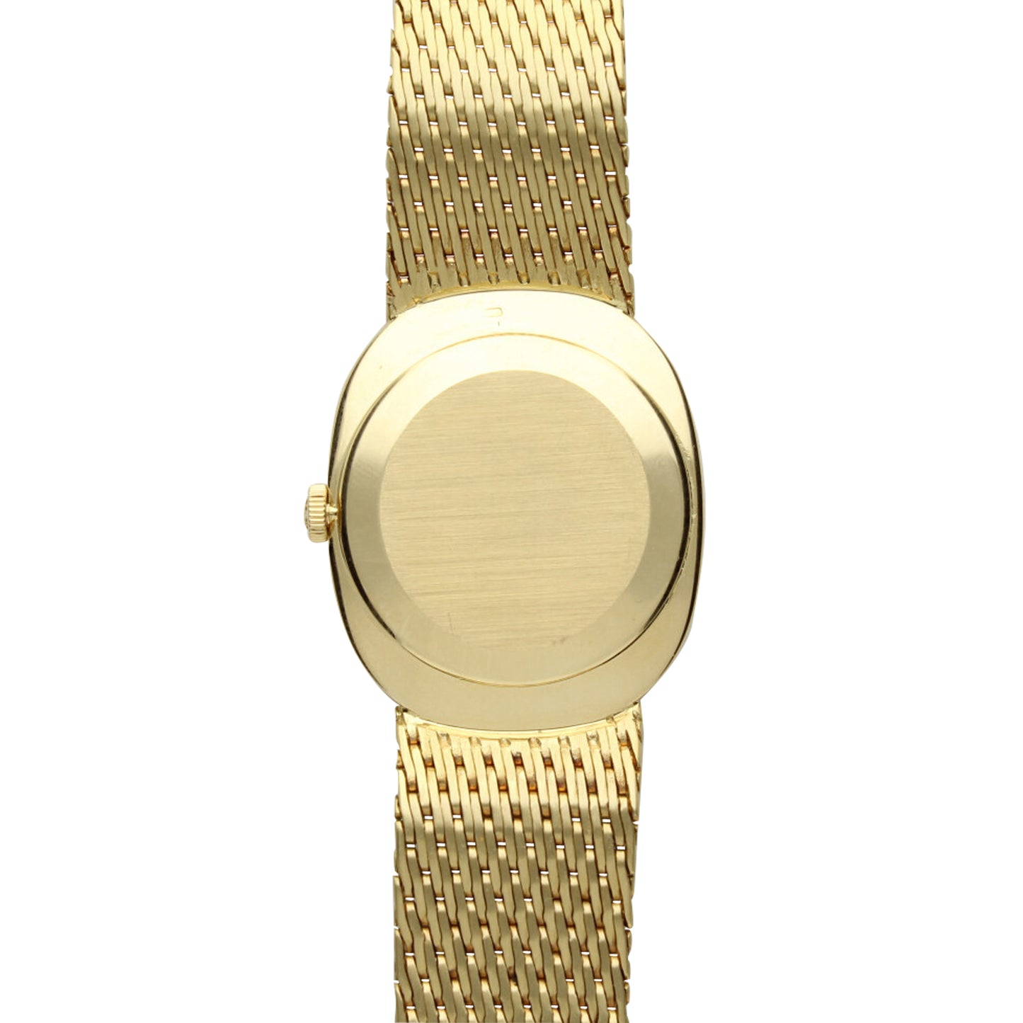 18ct yellow gold, reference 3548 'Ellipse' bracelet watch. Made 1974
