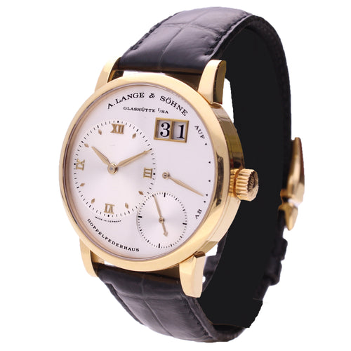 18ct rose gold A. Lange & Söhne wristwatch. Made 2000