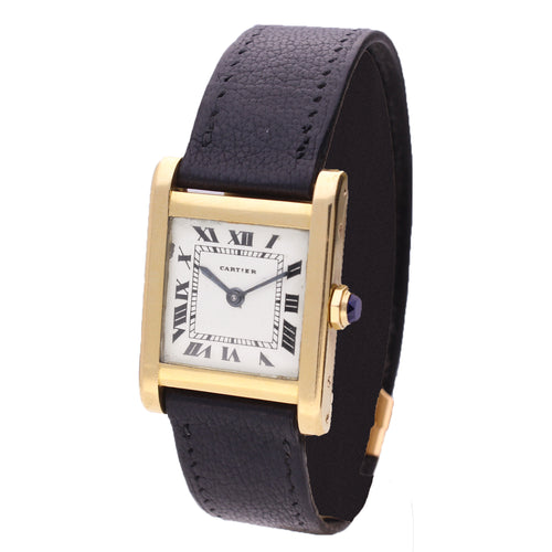 18ct yellow gold Cartier Tank Normale. Made 1950