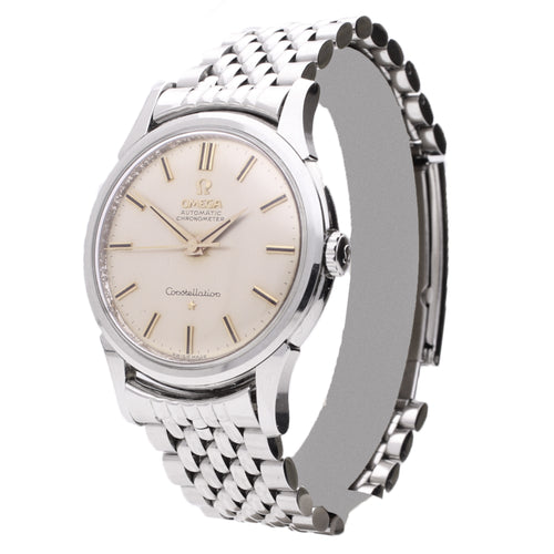 Stainless steel OMEGA 'Constellation' automatic bracelet watch. Made 1960