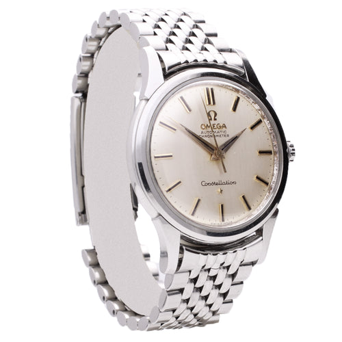 Stainless steel OMEGA 'Constellation' automatic bracelet watch. Made 1960