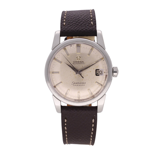 Stainless steel OMEGA Seamaster automatic wristwatch. Made 1959