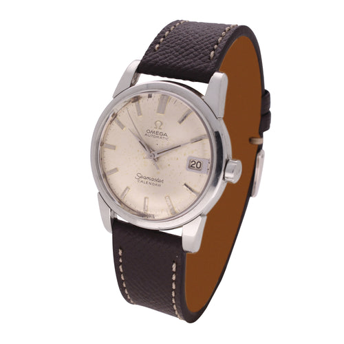 Stainless steel OMEGA Seamaster automatic wristwatch. Made 1959
