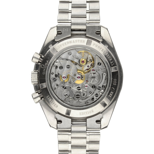 18ct white gold Speedmaster APOLLO XIII professional chronograph wristwatch. Made 1994