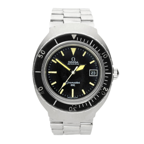 Stainless steel OMEGA Seamaster 200 'Pilot Line' automatic bracelet watch. Made 1972