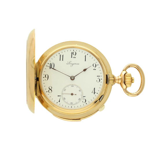 18ct rose gold minute repeater pocket watch. Made 1908