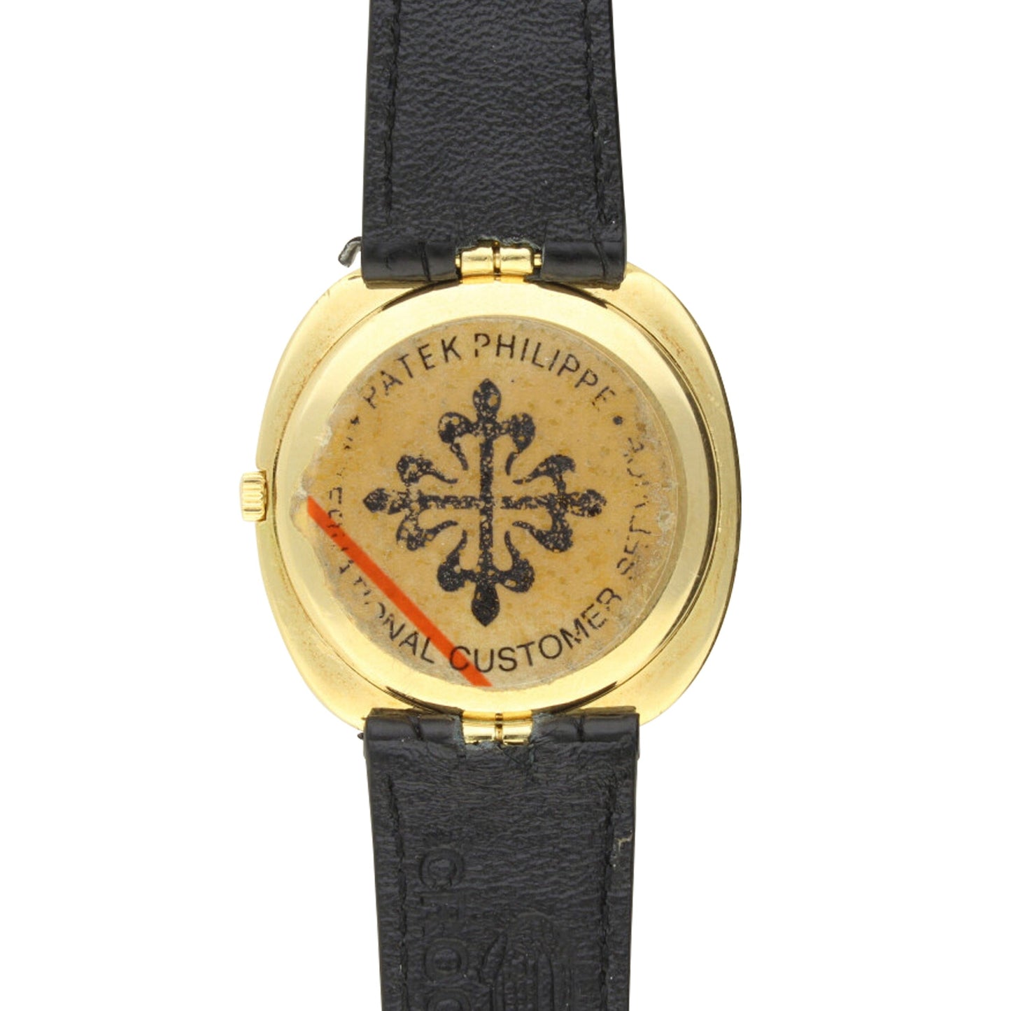 18ct yellow gold, reference 3589 "Golden Ellipse" automatic wristwatch, retailed by GÜBELIN. Made 1971