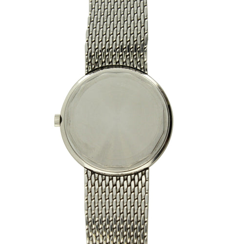 18ct white gold, reference 14538 automatic bracelet watch. Made 1960