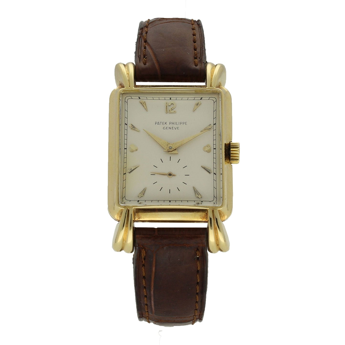 18ct yellow gold, reference 2440 wristwatch. Made 1949