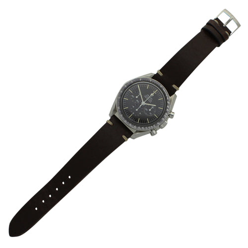 Stainless steel Speedmaster, reference 145.012 'Tropical dial' Professional chronograph wristwatch. Made 1968