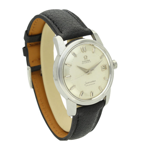 Stainless steel Seamaster automatic wristwatch. Made 1961.